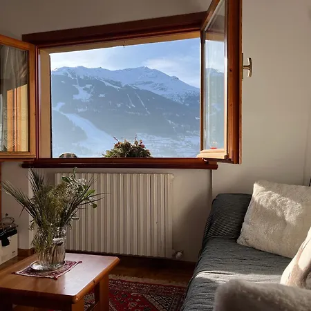 Mansarda Panoramica Sulla Stelvio Lägenhet *
